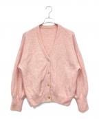 CITYSHOPシティショップ）の古着「ニットカーディガン」｜ピンク
