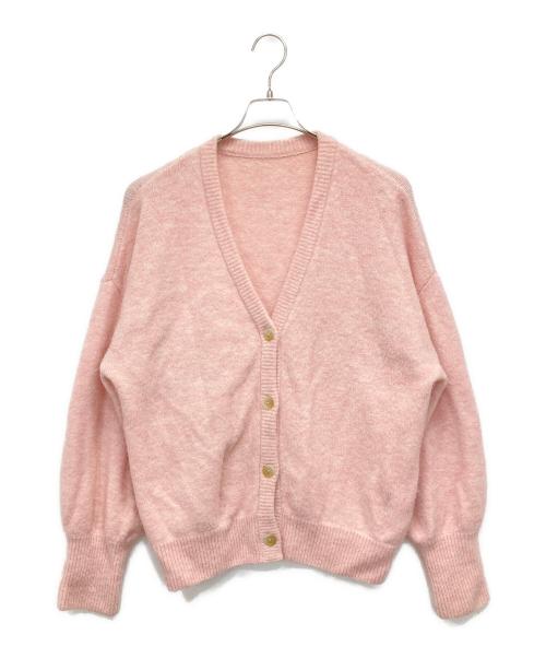 CITYSHOP（シティショップ）CITYSHOP (シティショップ) ニットカーディガン ピンク サイズ:表記無しの古着・服飾アイテム