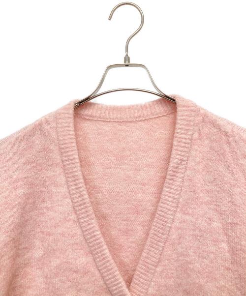 CITYSHOP（シティショップ）CITYSHOP (シティショップ) ニットカーディガン ピンク サイズ:表記無しの古着・服飾アイテム