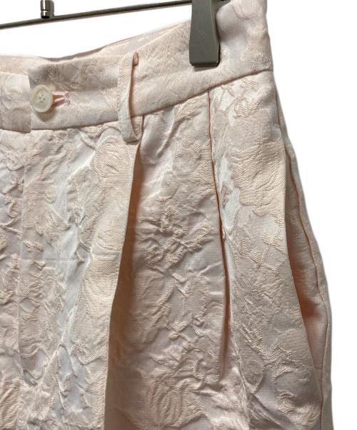 OHGA（オオガ）OHGA (オオガ) ジャガードパンツ ピンク サイズ:Mの古着・服飾アイテム