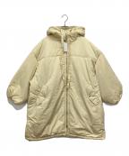 Lumierリュミエ）の古着「中綿コート」｜アイボリー