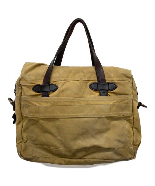 FILSON（フィルソン）FILSON (フィルソン) TIN CLOTH/オイルドバッグ ブラウンの古着・服飾アイテム