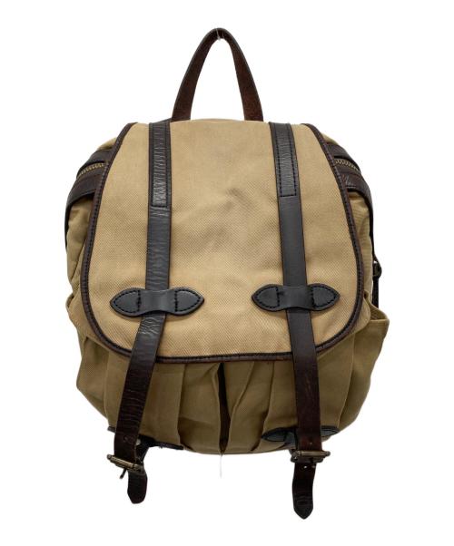 FILSON（フィルソン）FILSON (フィルソン) キャンバス切替リュック ベージュの古着・服飾アイテム