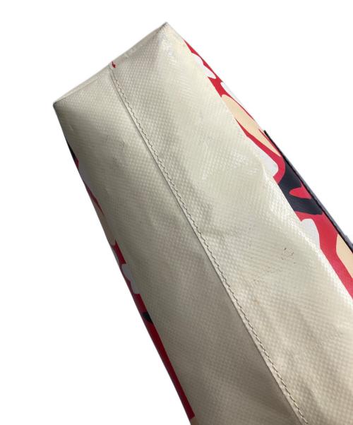 MARNI（マルニ）MARNI (マルニ) PVC FLORAL SHOPPER レッドの古着・服飾アイテム