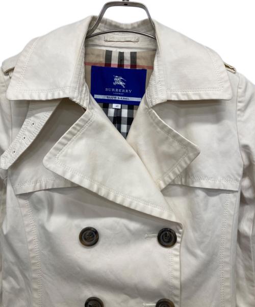 BURBERRY BLUE LABEL（バーバリーロンドンブルーレーベル）BURBERRY BLUE LABEL (バーバリーロンドンブルーレーベル) 裏ノヴァチェックトレンチコート ベージュ サイズ:40の古着・服飾アイテム
