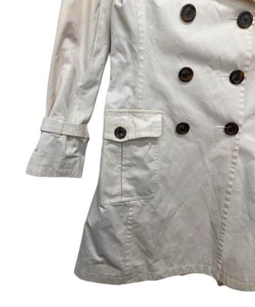 BURBERRY BLUE LABEL（バーバリーロンドンブルーレーベル）BURBERRY BLUE LABEL (バーバリーロンドンブルーレーベル) 裏ノヴァチェックトレンチコート ベージュ サイズ:40の古着・服飾アイテム