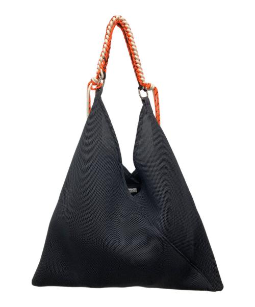 Le vernis（ル ベルニ）Le vernis (ル ベルニ) パラコード メッシュ トートバッグ ブラックの古着・服飾アイテム