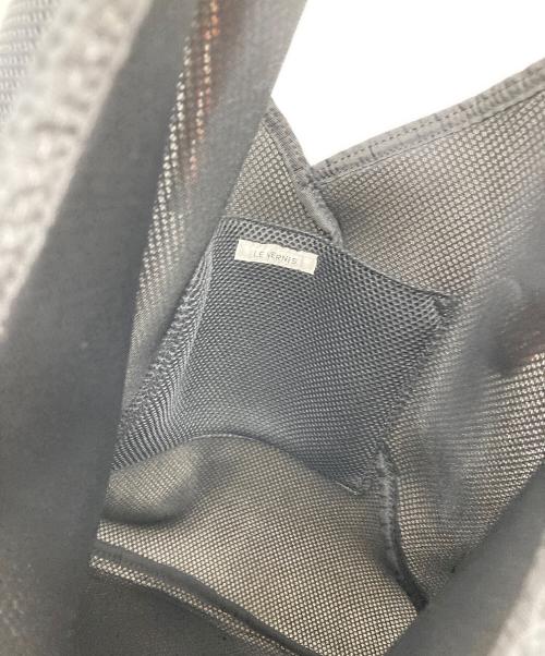 Le vernis（ル ベルニ）Le vernis (ル ベルニ) パラコード メッシュ トートバッグ ブラックの古着・服飾アイテム