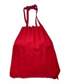 ISSEY MIYAKE meイッセイ ミヤケ ミー）の古着「プリーツトートバッグ」｜レッド