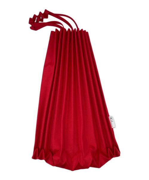 ISSEY MIYAKE me（イッセイ ミヤケ ミー）ISSEY MIYAKE me (イッセイ ミヤケ ミー) プリーツトートバッグ レッドの古着・服飾アイテム