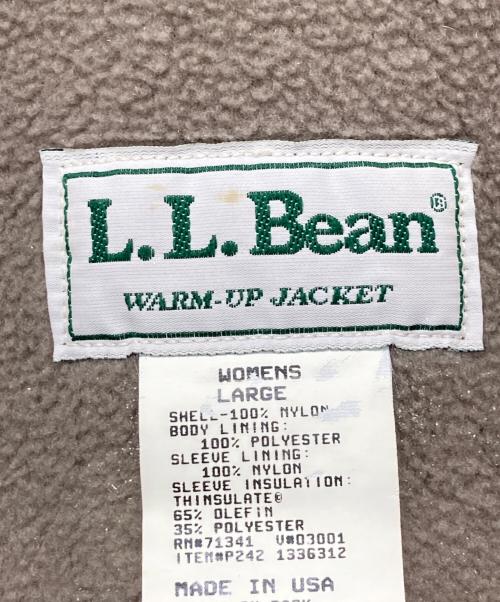L.L.Bean（エルエルビーン）L.L.Bean (エルエルビーン) 80’sウォームアップジャケット ベージュ サイズ:Lの古着・服飾アイテム