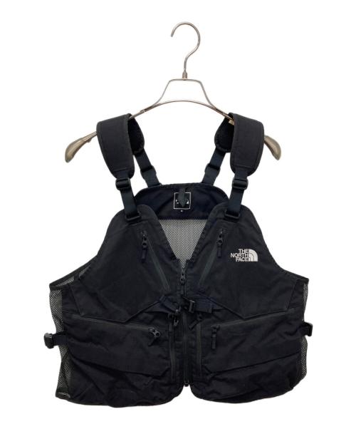 THE NORTH FACE（ザ ノース フェイス）THE NORTH FACE (ザ ノース フェイス) Gear Mesh Vest/ハンティングベスト ブラック サイズ:Mの古着・服飾アイテム