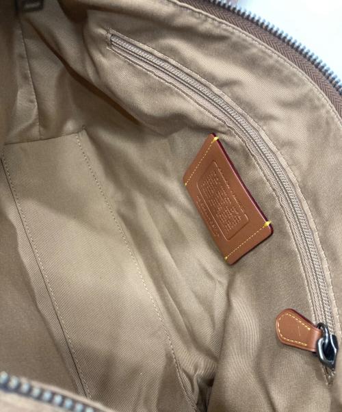 COACH（コーチ）COACH (コーチ) PEANUTS (ピーナッツ) フィンクロスボディバッグ ブラウンの古着・服飾アイテム