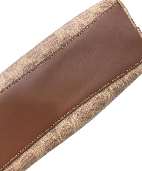 COACH（コーチ）COACH (コーチ) PEANUTS (ピーナッツ) フィンクロスボディバッグ ブラウンの古着・服飾アイテム