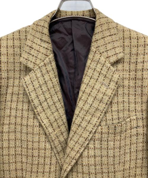 Harris Tweed（ハリスツイード）Harris Tweed (ハリスツイード) 90’sツイードテーラードジャケット ベージュ サイズ:A-6の古着・服飾アイテム
