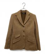 LAUREN RALPH LAURENローレンラルフローレン）の古着「3Bブレザージャケット」｜ブラウン