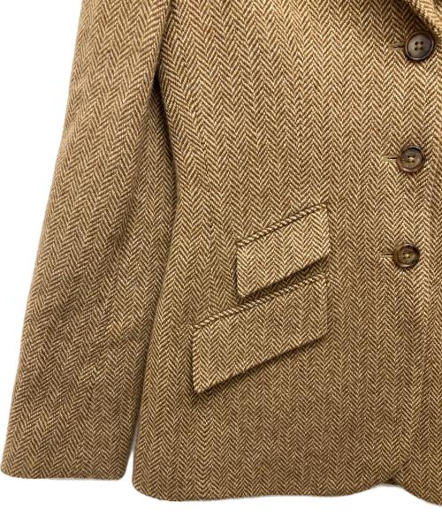LAUREN RALPH LAUREN（ローレンラルフローレン）LAUREN RALPH LAUREN (ローレンラルフローレン) 3Bブレザージャケット ブラウン サイズ:2の古着・服飾アイテム