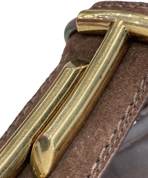 TOD'S（トッズ）TOD'S (トッズ) T TIMELESS/ミュール/サンダル ブラウン サイズ:38の古着・服飾アイテム