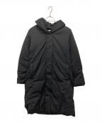 theory luxeセオリーリュクス）の古着「ショールカラーダウンコート」｜ブラック