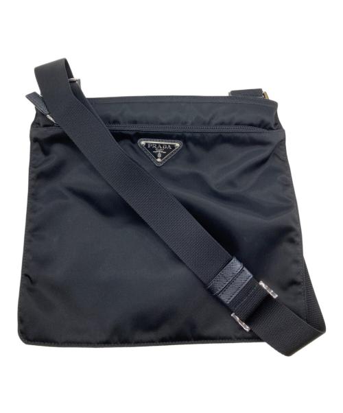 PRADA（プラダ）PRADA (プラダ) ショルダーバッグ ブラックの古着・服飾アイテム