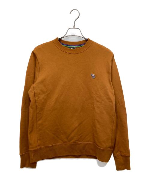 PS Paul Smith（ＰＳポールスミス）PS Paul Smith (ＰＳポールスミス) スウェット ブラウン サイズ:Mの古着・服飾アイテム