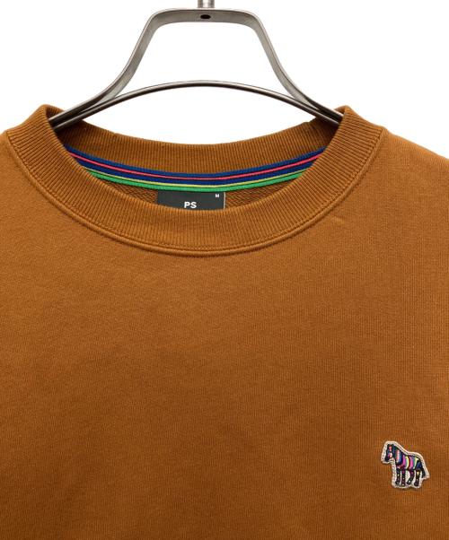 PS Paul Smith（ＰＳポールスミス）PS Paul Smith (ＰＳポールスミス) スウェット ブラウン サイズ:Mの古着・服飾アイテム