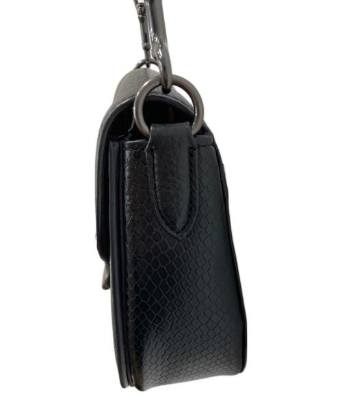 COACH（コーチ）COACH (コーチ) モーガンフラップショルダーバッグ ブラックの古着・服飾アイテム