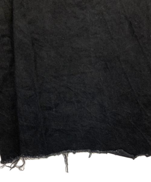 JOHN LAWRENCE SULLIVAN（ジョン ローレンス サリバン）JOHN LAWRENCE SULLIVAN (ジョン ローレンス サリバン) Rigid Denim Wide Pants/デニムパンツ ブラック サイズ:SIZE46の古着・服飾アイテム