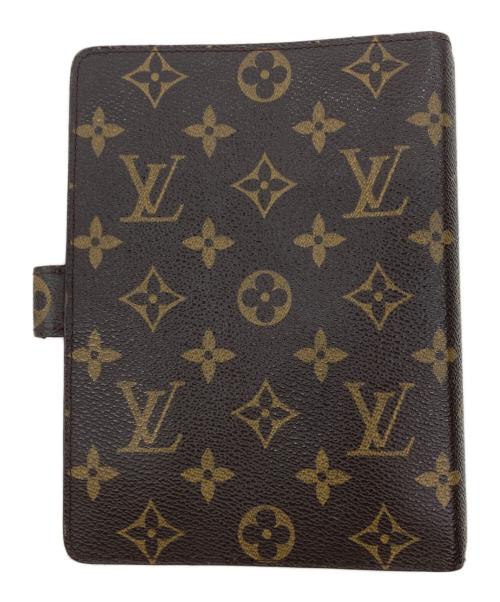 LOUIS VUITTON（ルイ ヴィトン）LOUIS VUITTON (ルイ ヴィトン) アジェンダMM/手帳カバー ブラウンの古着・服飾アイテム