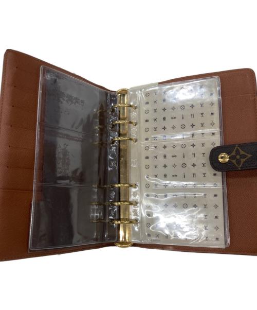 LOUIS VUITTON（ルイ ヴィトン）LOUIS VUITTON (ルイ ヴィトン) アジェンダMM/手帳カバー ブラウンの古着・服飾アイテム