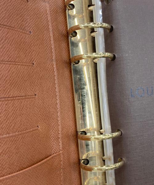 LOUIS VUITTON（ルイ ヴィトン）LOUIS VUITTON (ルイ ヴィトン) アジェンダMM/手帳カバー ブラウンの古着・服飾アイテム