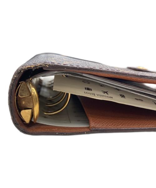 LOUIS VUITTON（ルイ ヴィトン）LOUIS VUITTON (ルイ ヴィトン) アジェンダMM/手帳カバー ブラウンの古着・服飾アイテム