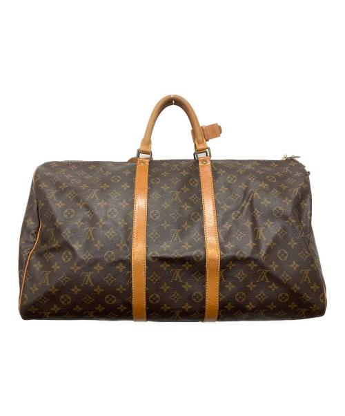 LOUIS VUITTON（ルイ ヴィトン）LOUIS VUITTON (ルイ ヴィトン) キーポル55/トラベルバッグ ブラウンの古着・服飾アイテム