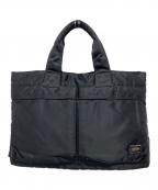 PORTERポーター）の古着「TANKER TOTE BAG/タンカートートバッグ」｜ブラック