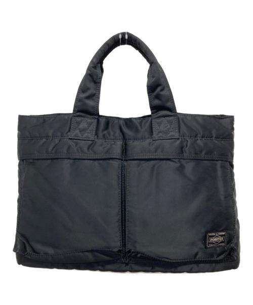 PORTER（ポーター）PORTER (ポーター) TANKER TOTE BAG/タンカートートバッグ ブラックの古着・服飾アイテム
