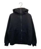 INTER FACTORYインター ファクトリー）の古着「INTER FACTORY/ジップパーカー」｜ブラック