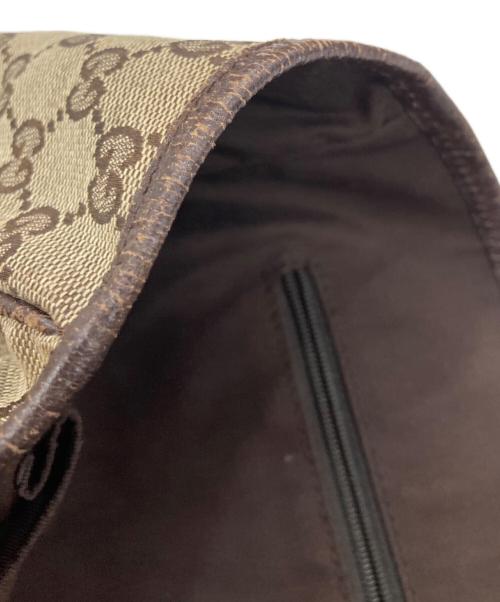 GUCCI（グッチ）GUCCI (グッチ) シェリーラインGG柄トートバッグ ベージュの古着・服飾アイテム