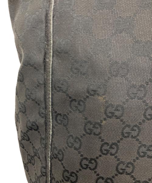 GUCCI（グッチ）GUCCI (グッチ) アビー/GG柄トートバッグ ブラックの古着・服飾アイテム