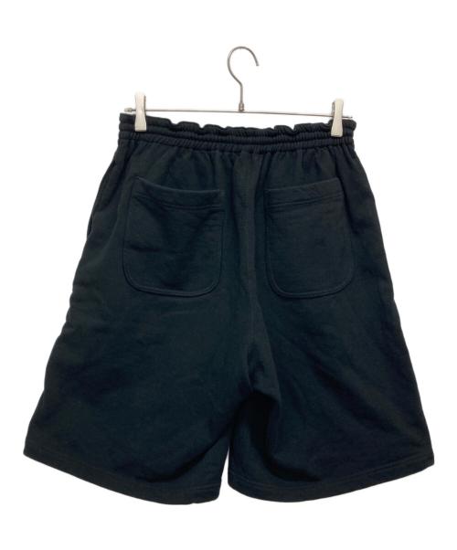 COMME des GARCONS HOMME（コムデギャルソン オム）COMME des GARCONS HOMME (コムデギャルソン オム) ロゴスウェットショーツ/ショートスウェットパンツ ブラック サイズ:Mの古着・服飾アイテム