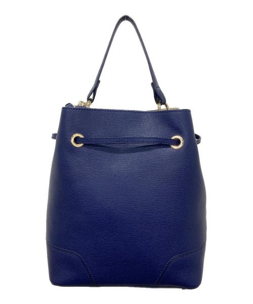 FURLA（フルラ）FURLA (フルラ) ステイシー/2WAY巾着バッグ ブルーの古着・服飾アイテム