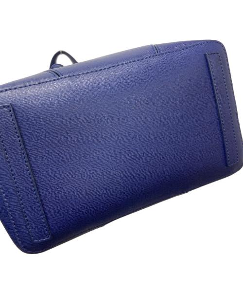 FURLA（フルラ）FURLA (フルラ) ステイシー/2WAY巾着バッグ ブルーの古着・服飾アイテム