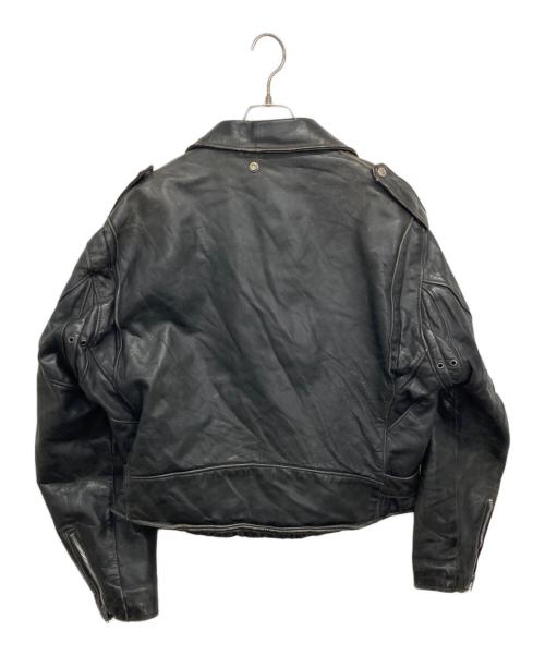 Schott（ショット）Schott (ショット) ダブルライダースジャケット ブラック サイズ:SIZE 46の古着・服飾アイテム