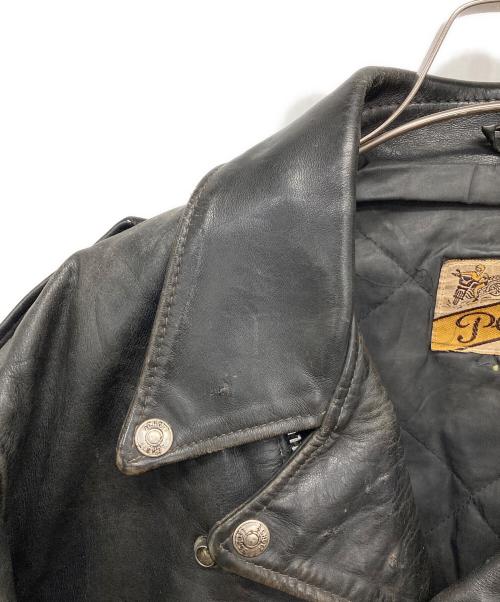 Schott（ショット）Schott (ショット) ダブルライダースジャケット ブラック サイズ:SIZE 46の古着・服飾アイテム