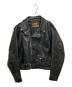 Schott（ショット）の古着「ダブルライダースジャケット」｜ブラック