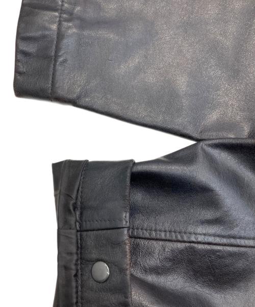 GAP（ギャップ）GAP (ギャップ) 00’sレザージャケット ブラック サイズ:XLの古着・服飾アイテム