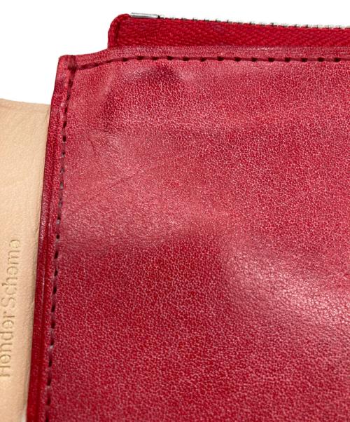HENDER SCHEME（エンダースキーマ）Hender Scheme (エンダースキーマ) L purse/コインケース レッドの古着・服飾アイテム