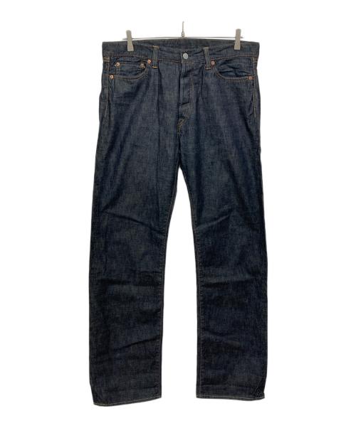 MOMOTARO JEANS（桃太郎ジーンズ）MOMOTARO JEANS (桃太郎ジーンズ) 出陣10oz特濃セルビッチミドルストレート インディゴ サイズ:W34の古着・服飾アイテム