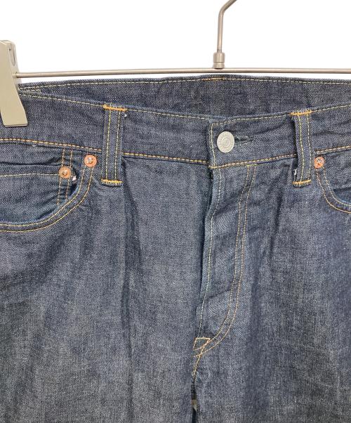 MOMOTARO JEANS（桃太郎ジーンズ）MOMOTARO JEANS (桃太郎ジーンズ) 出陣10oz特濃セルビッチミドルストレート インディゴ サイズ:W34の古着・服飾アイテム