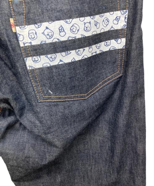 MOMOTARO JEANS（桃太郎ジーンズ）MOMOTARO JEANS (桃太郎ジーンズ) 出陣10oz特濃セルビッチミドルストレート インディゴ サイズ:W34の古着・服飾アイテム