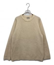 BEAUTY&YOUTH（ビューティーアンドユース）の古着「カシミヤニット」｜アイボリー